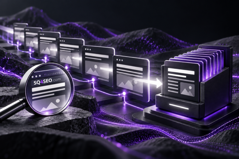 فحص صفحات الموقع وزحف محركات البحث والفهرسة في SQ4SEO
